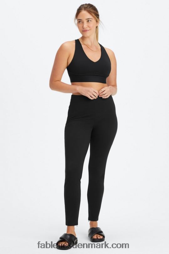 Fabletics Kvinder 24/7 skinny bukser PNX2T121 koral dis statisk/reflekterende sølv