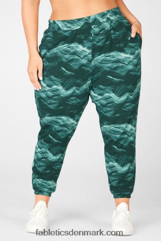 Fabletics Kvinder cloe slim sweatpants PNX2T208 ekstrem royal/pink escape/grafik