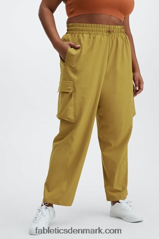 Fabletics Kvinder eleanor cargo træningsbukser PNX2T177 plettet/sort