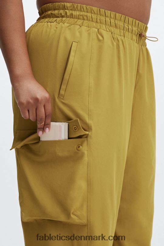 Fabletics Kvinder eleanor cargo træningsbukser PNX2T177 plettet/sort