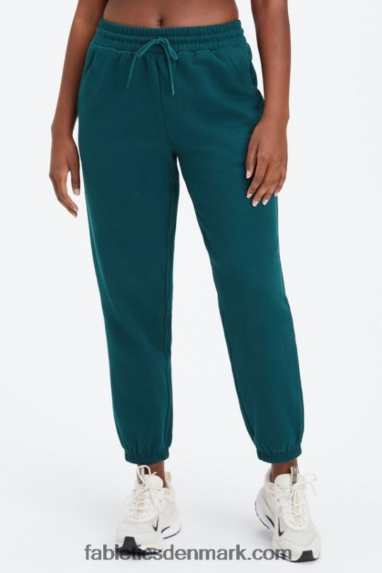 Fabletics Kvinder forever fleece go-to joggingbukser PNX2T69 midnatsbølge/dyb flåde