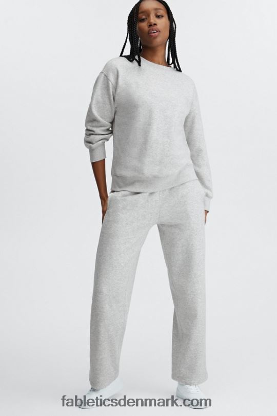Fabletics Kvinder gå til joggingbukser med brede ben PNX2T111 beton/silke