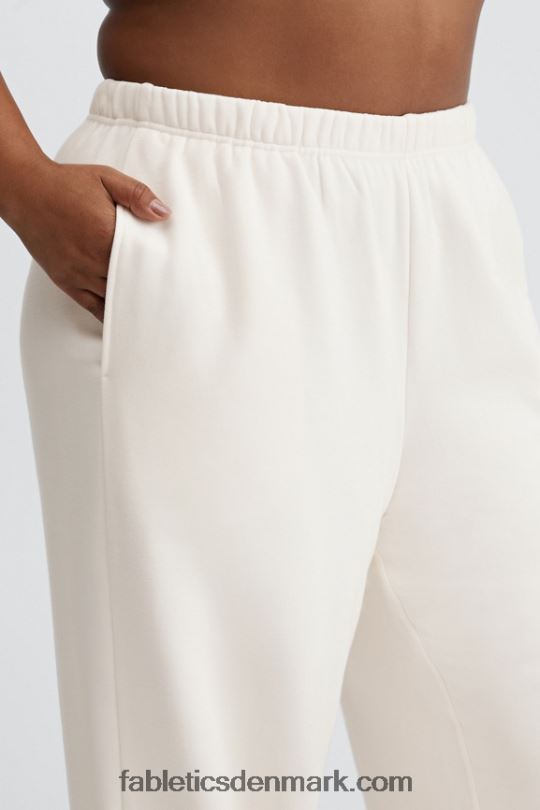 Fabletics Kvinder gå til joggingbukser med brede ben PNX2T113 birketræ/ægte krikand/orange udbrud