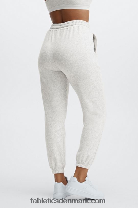 Fabletics Kvinder gå til klassiske joggingbukser PNX2T171 celeste/klassisk hvid