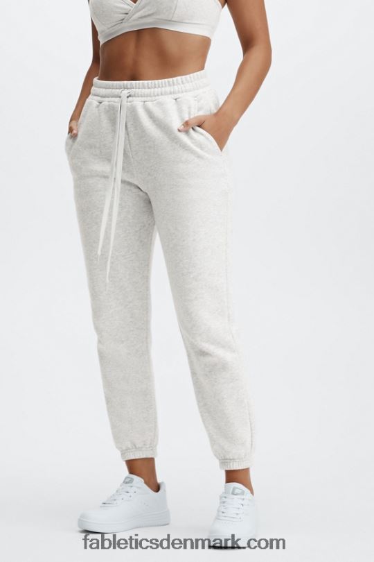 Fabletics Kvinder gå til klassiske joggingbukser PNX2T171 celeste/klassisk hvid