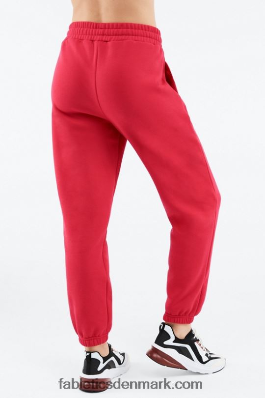 Fabletics Kvinder gå til klassiske joggingbukser PNX2T174 elektrisk rose/bølget gepard