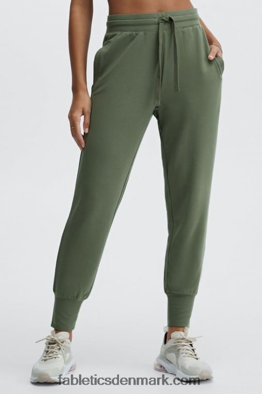 Fabletics Kvinder gå til konisk jogger PNX2T143 klassisk kirsebær/reflekssølv