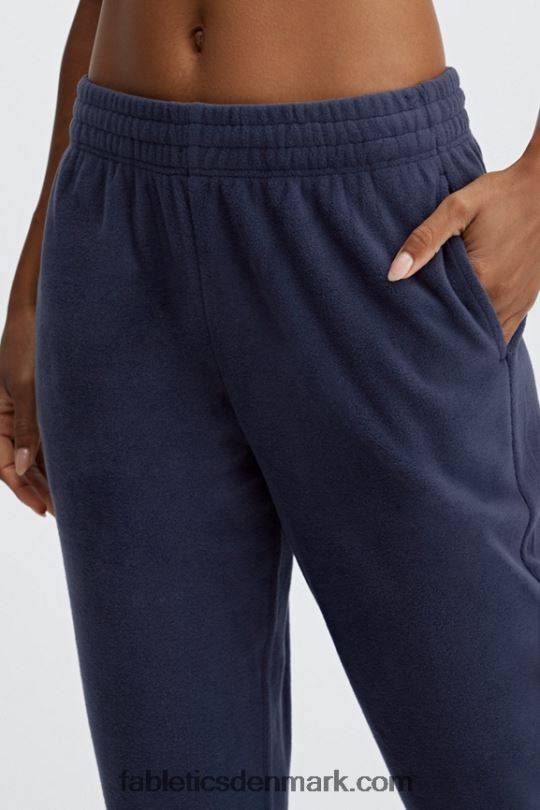 Fabletics Kvinder go-to joggingbukser i polar fleece PNX2T183 sorbet/muslingeskal