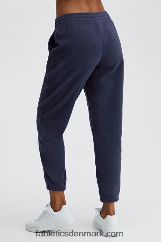 Fabletics Kvinder go-to joggingbukser i polar fleece PNX2T183 sorbet/muslingeskal