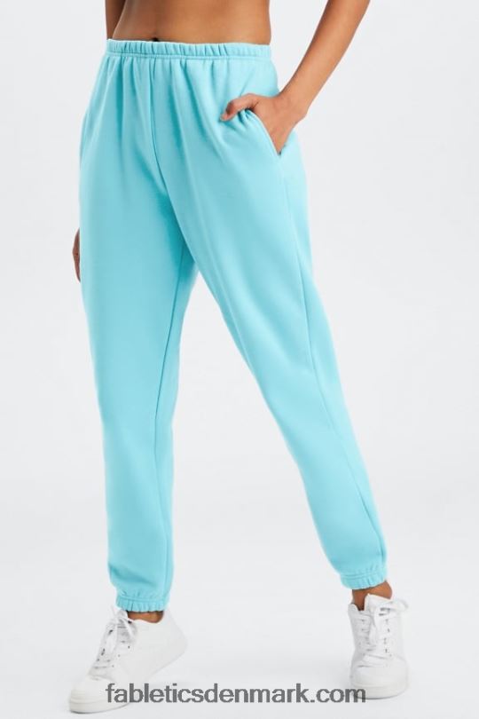 Fabletics Kvinder go-to slim joggingbukser PNX2T132 eftermiddagssol/mintegrå/reflekterende sølv