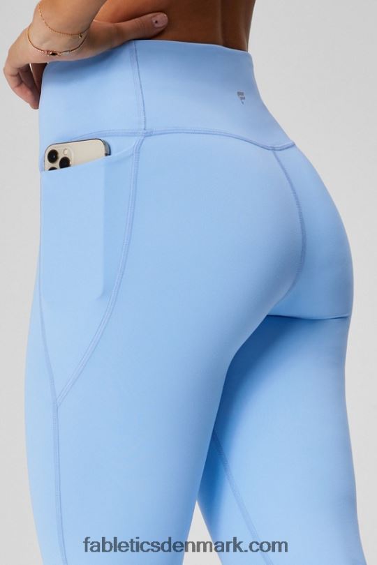 Fabletics Kvinder højtaljet crossover flare PNX2T44 sort/røget