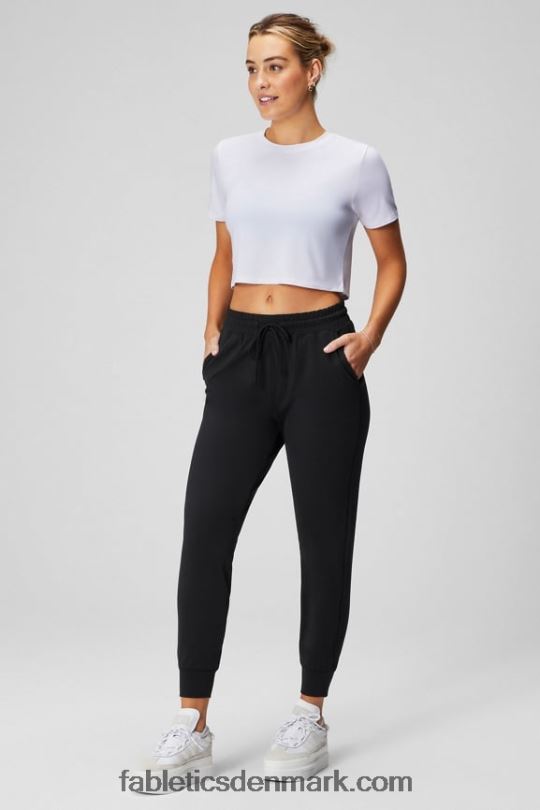Fabletics Kvinder højtaljet performance jogger PNX2T39 kastanje/gaia/skal