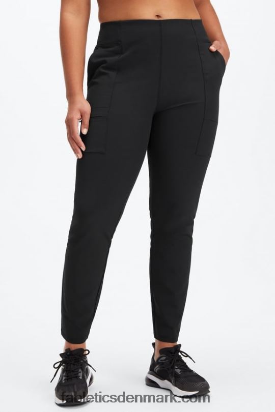 Fabletics Kvinder hybrid cargo bukser PNX2T115 ørken/blå sten