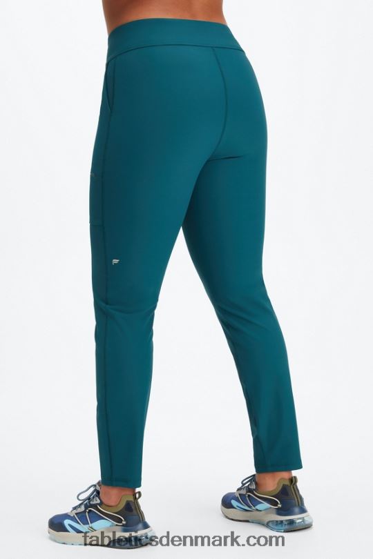 Fabletics Kvinder hybrid cargo bukser PNX2T116 surf blue/cherry burst