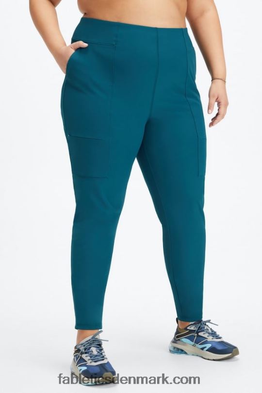 Fabletics Kvinder hybrid cargo bukser PNX2T117 mursten/multi