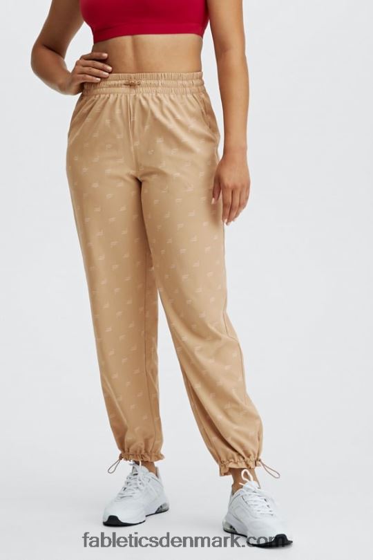 Fabletics Kvinder iggy vævede bukser PNX2T129 krystalblå/persimmon