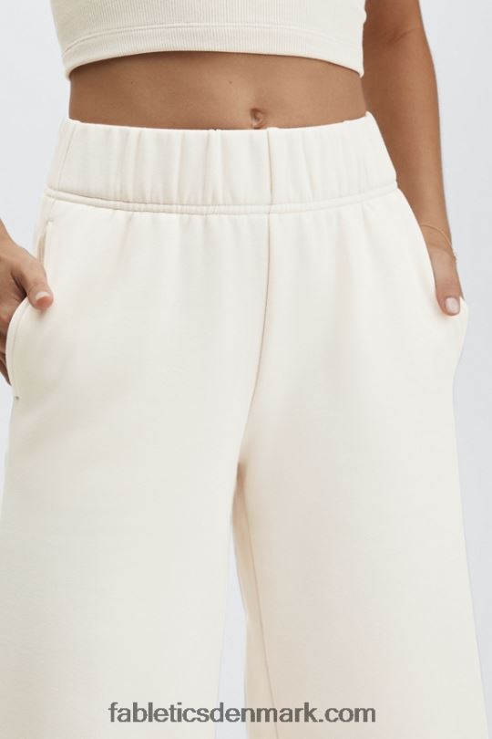 Fabletics Kvinder jamie bukser med brede ben PNX2T191 hvid/citrondråbe/orange sorbet