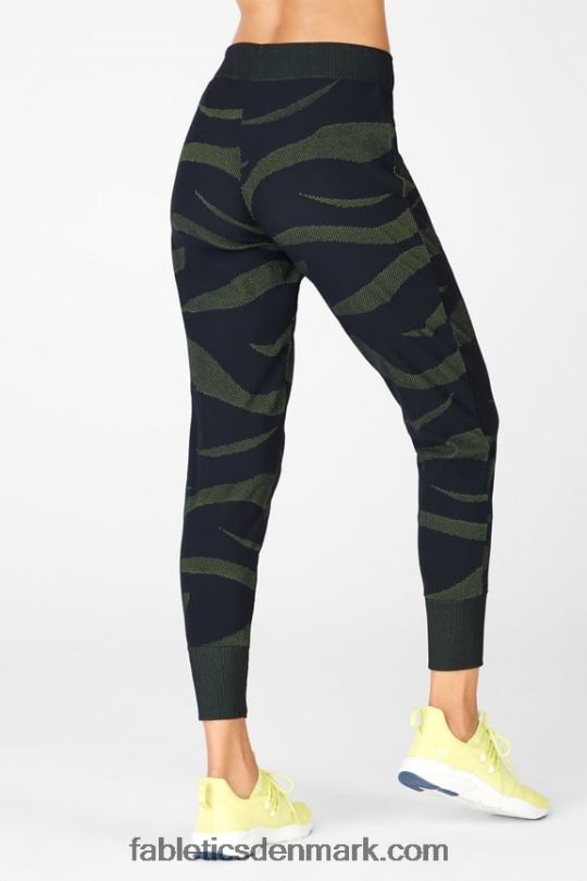 Fabletics Kvinder joelle jacquard jogger PNX2T215 plys pink/sort