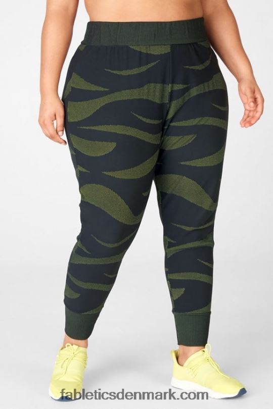Fabletics Kvinder joelle jacquard jogger PNX2T216 sød kirsebær/plys pink