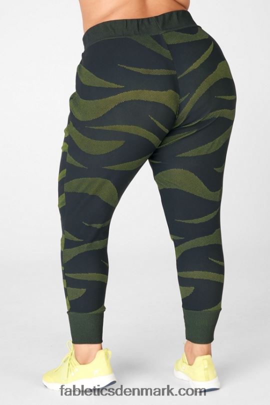 Fabletics Kvinder joelle jacquard jogger PNX2T216 sød kirsebær/plys pink