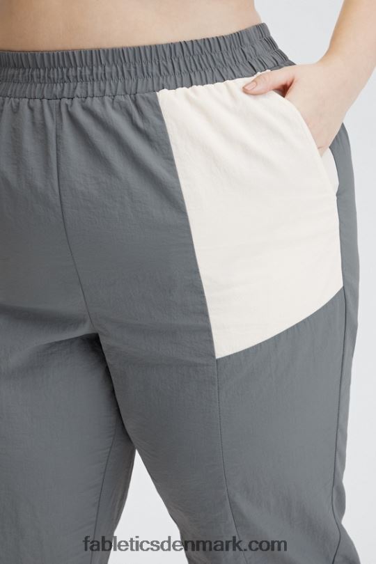 Fabletics Kvinder kickback tofarvet træningsbuks PNX2T128 sukkerblomme/sort prik