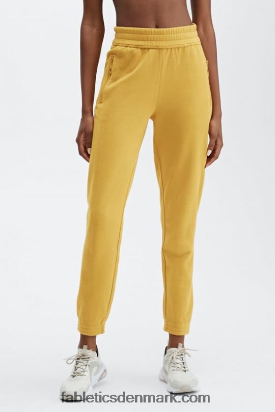 Fabletics Kvinder øko-bevidst slim sweatpants PNX2T55 vild kalk/afgrund