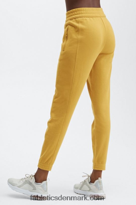 Fabletics Kvinder øko-bevidst slim sweatpants PNX2T55 vild kalk/afgrund