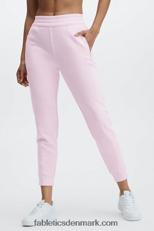 Fabletics Kvinder øko-bevidst slim sweatpants PNX2T56 klassisk hvid/periwinkle punch
