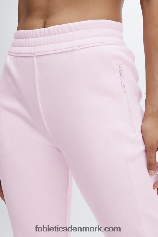 Fabletics Kvinder øko-bevidst slim sweatpants PNX2T56 klassisk hvid/periwinkle punch