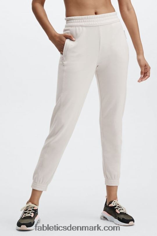 Fabletics Kvinder øko-bevidst slim sweatpants PNX2T58 talg lilla/krystalhule/blød grå lyng