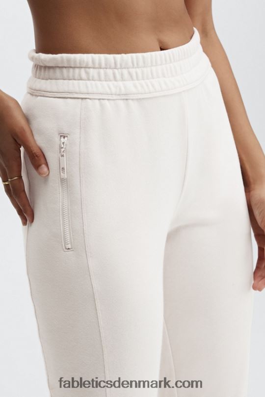 Fabletics Kvinder øko-bevidst slim sweatpants PNX2T58 talg lilla/krystalhule/blød grå lyng