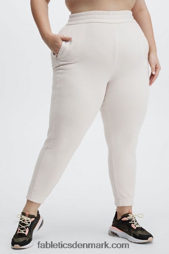 Fabletics Kvinder øko-bevidst slim sweatpants PNX2T59 talg lilla/krystalhule/blød grå lyng