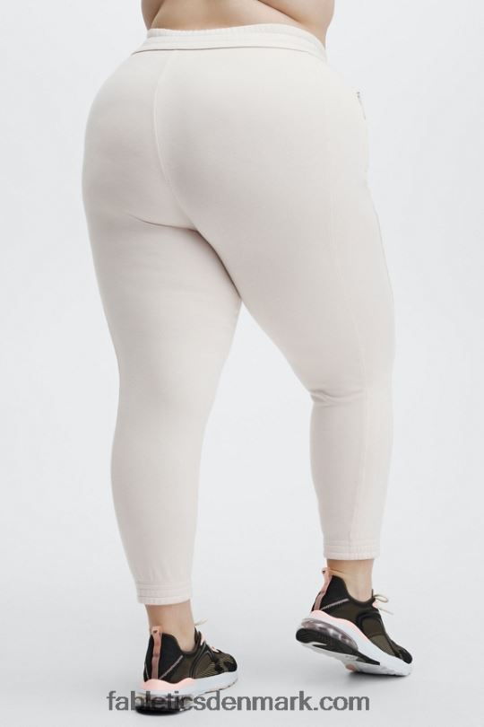 Fabletics Kvinder øko-bevidst slim sweatpants PNX2T59 talg lilla/krystalhule/blød grå lyng