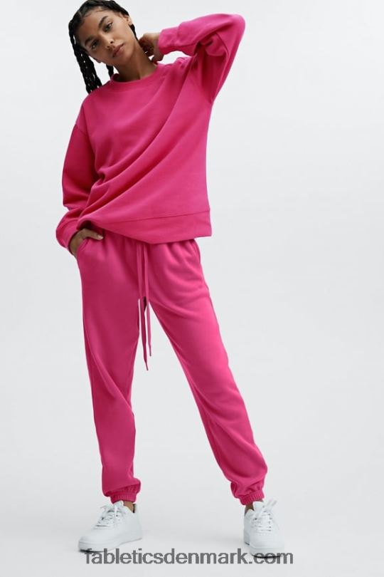 Fabletics Kvinder øko go-to klassisk sweatpants PNX2T85 digital tidevandsglans/sukkerkalk
