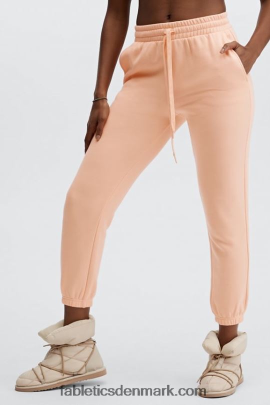 Fabletics Kvinder øko go-to klassisk sweatpants PNX2T87 citroncreme/multi