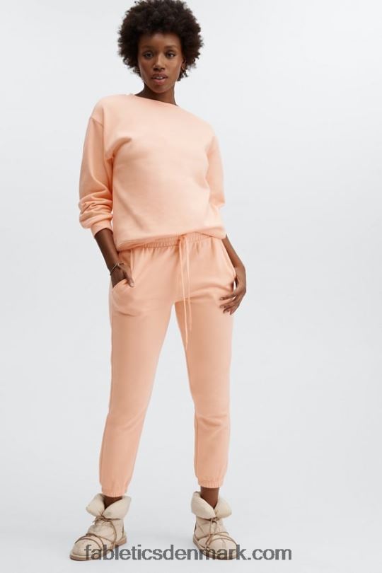 Fabletics Kvinder øko go-to klassisk sweatpants PNX2T87 citroncreme/multi