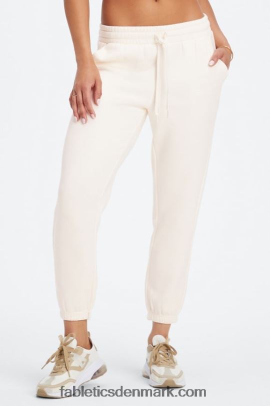 Fabletics Kvinder øko go-to klassisk sweatpants PNX2T88 havre/spire