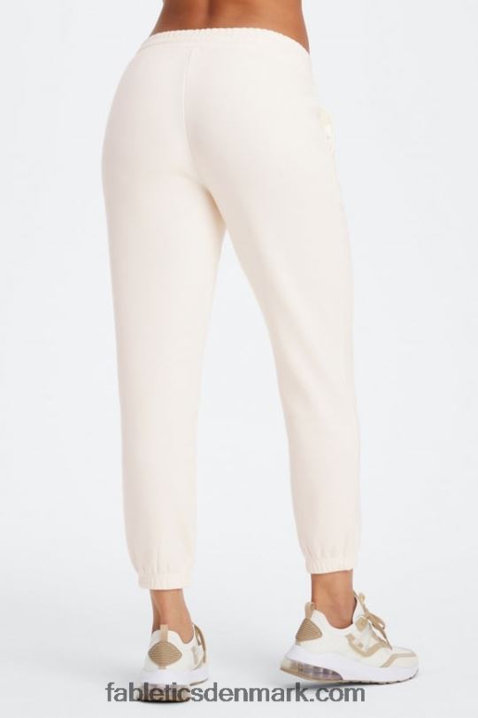 Fabletics Kvinder øko go-to klassisk sweatpants PNX2T88 havre/spire