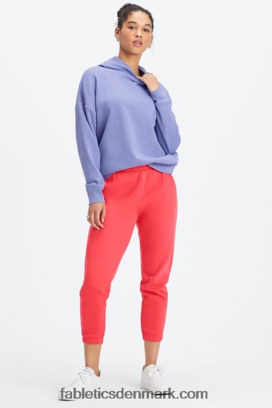 Fabletics Kvinder øko go-to klassisk sweatpants PNX2T91 sort/brændt okker bølget løve