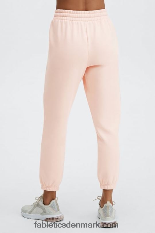 Fabletics Kvinder øko go-to klassisk sweatpants PNX2T97 fransk stribe/passion orange