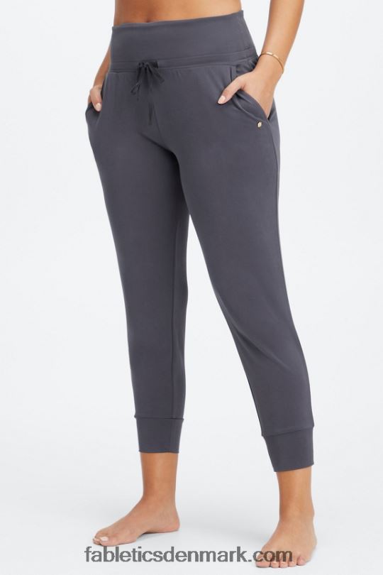 Fabletics Kvinder øko slank strikbuks med snoretræk PNX2T99 ø flugt/reflekterende logo
