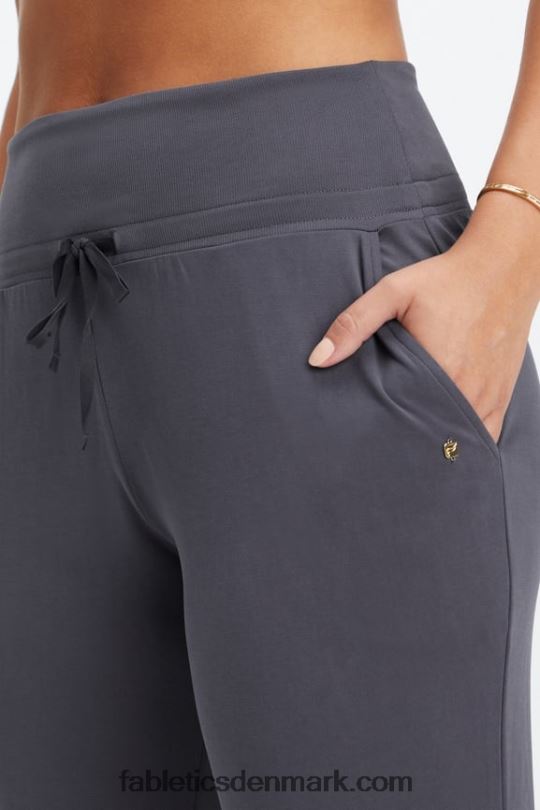 Fabletics Kvinder øko slank strikbuks med snoretræk PNX2T99 ø flugt/reflekterende logo