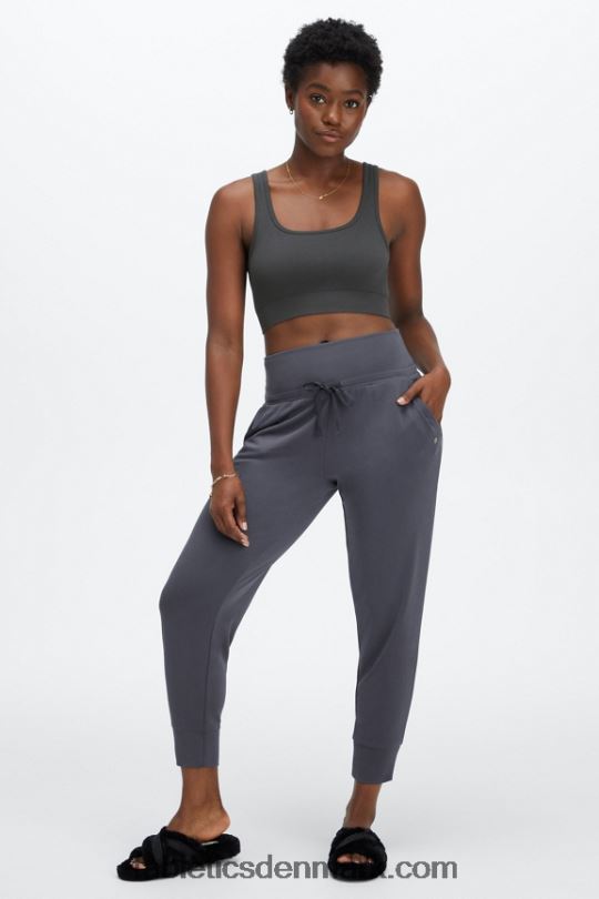 Fabletics Kvinder øko slank strikbuks med snoretræk PNX2T99 ø flugt/reflekterende logo