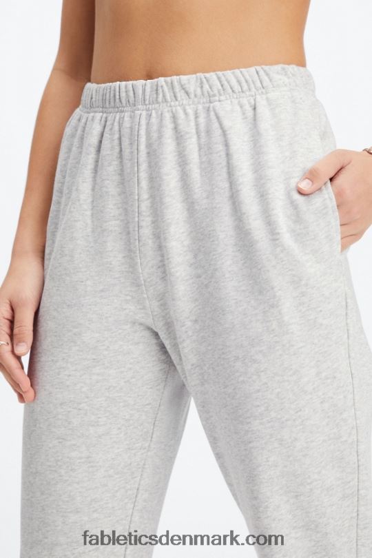 Fabletics Kvinder letvægts go-to slim joggingbukser PNX2T106 dyb marineblå/citroncreme