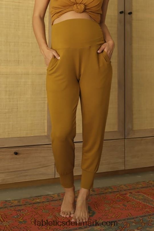 Fabletics Kvinder lounge frotté gravid jogger PNX2T178 hvid/mikroprik/plettet