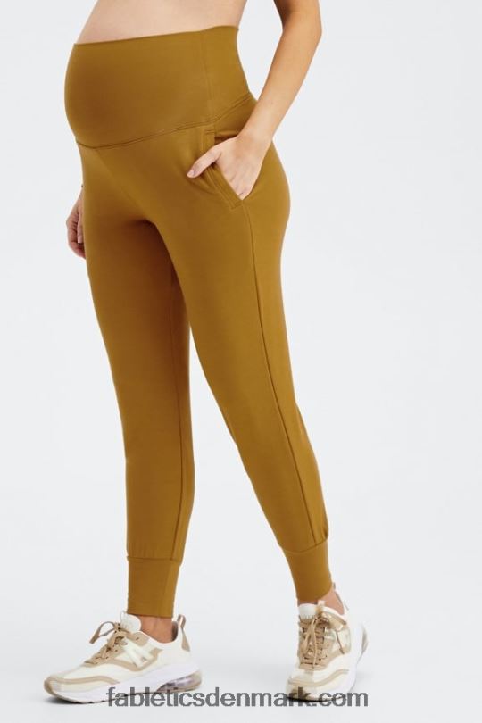 Fabletics Kvinder lounge frotté gravid jogger PNX2T178 hvid/mikroprik/plettet