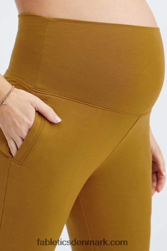 Fabletics Kvinder lounge frotté gravid jogger PNX2T178 hvid/mikroprik/plettet