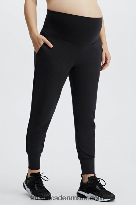 Fabletics Kvinder lounge frotté gravid jogger PNX2T179 blå nova bandana/tapioka