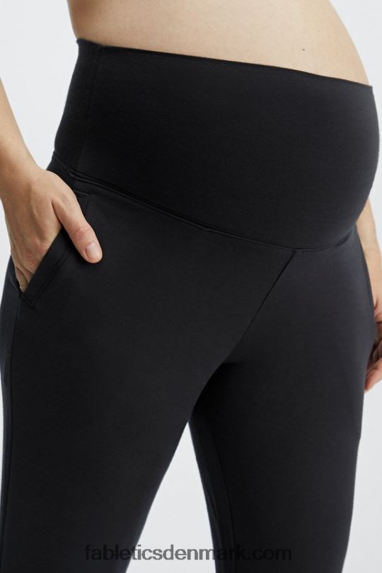 Fabletics Kvinder lounge frotté gravid jogger PNX2T179 blå nova bandana/tapioka