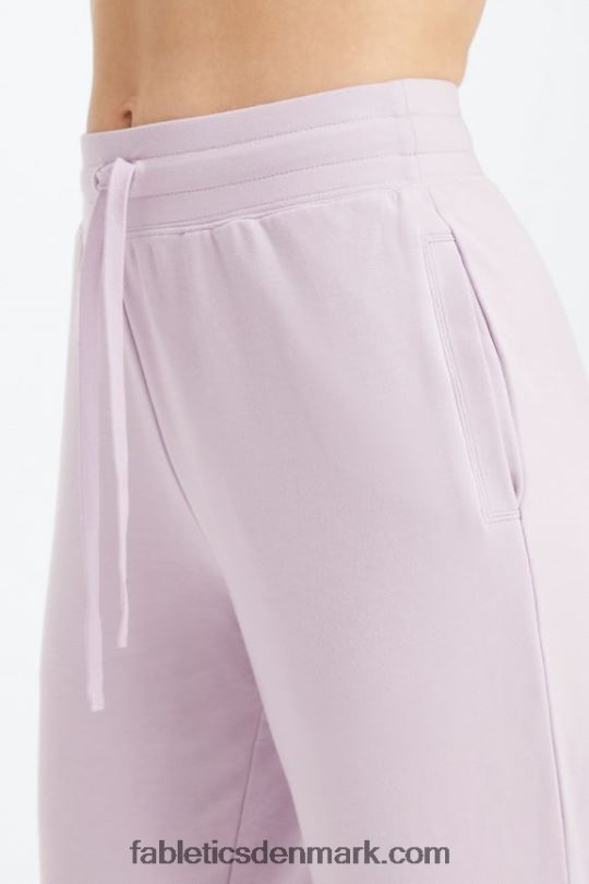 Fabletics Kvinder luksus frotté jogger 1 PNX2T15 jordbær rød/sort